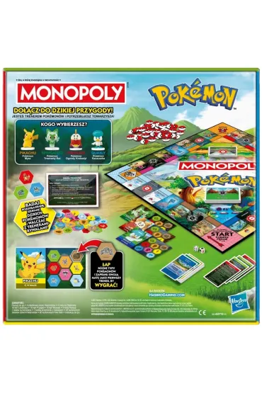 Monopoly: Pokmon (edycja polska) Hasbro