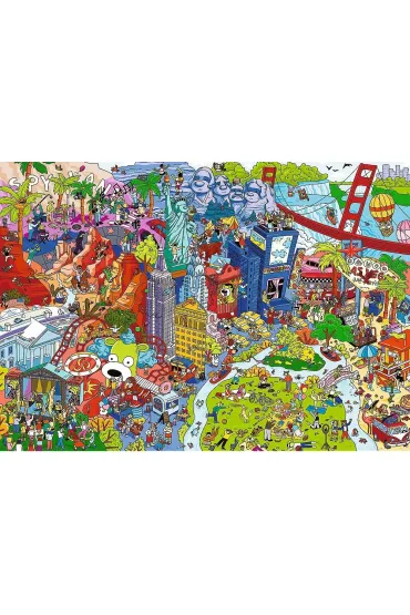 Puzzle 500 el. Spy Guy USA Trefl