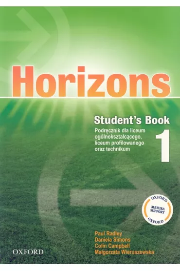 Horizons 1 SB - Colin Campbell, Daniela Simons, Paul Radley