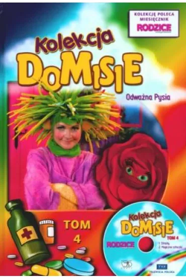 Domisie tom 4 Odwa�na Pysia + cd - Gerard Sawicki, Regina Sawicka