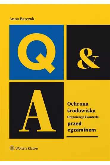 Ochrona �rodowiska organizacja i kontrola - Anna Barczak