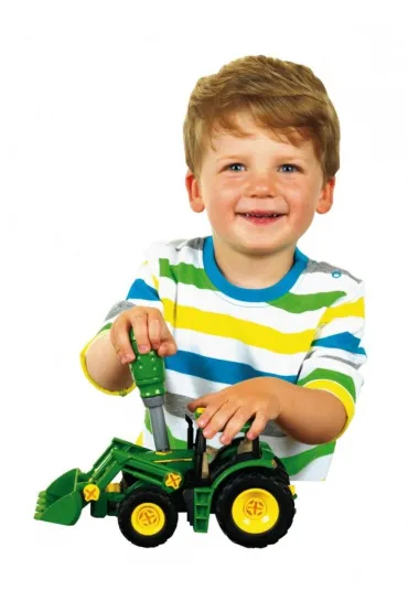 Traktor John Deere do skr�cania Klein Trefl