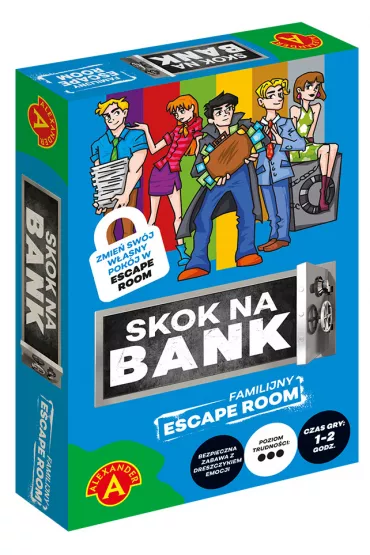 Escape Room 3. Skok na bank Alexander