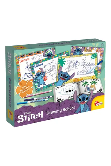 Szko�a rysowania z perfumowanymi d�ugopisami Stitch Lisciani