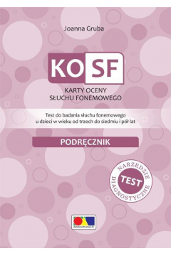 KOSF - Karty oceny suchu fonemowego