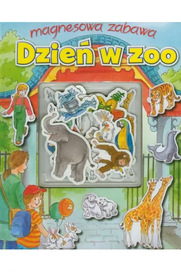 Dzie� w zoo. Magnesowa zabawa