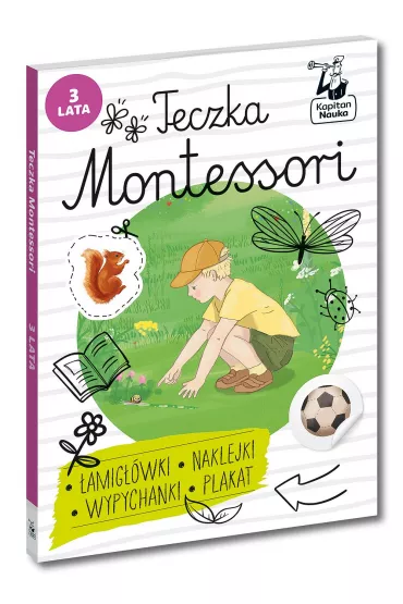 Teczka Montessori. 3 lata. Kapitan Nauka - Zuzanna  Osuchowska