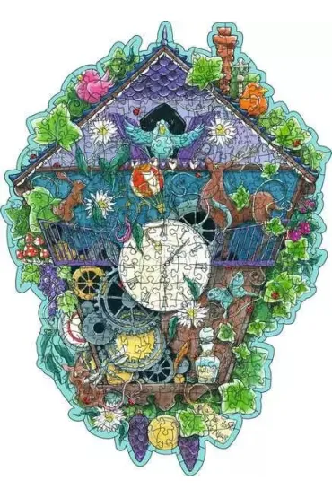 Puzzle drewniane 300 el. Zegar Ravensburger