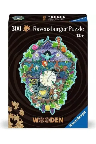 Puzzle drewniane 300 el. Zegar Ravensburger