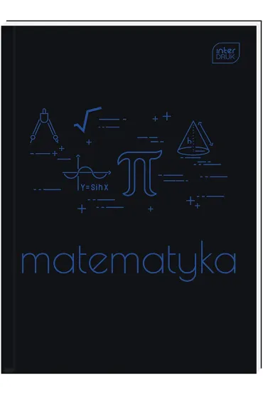 Interdruk Brulion A5 Matematyka kratka, 70g 80 kartek
