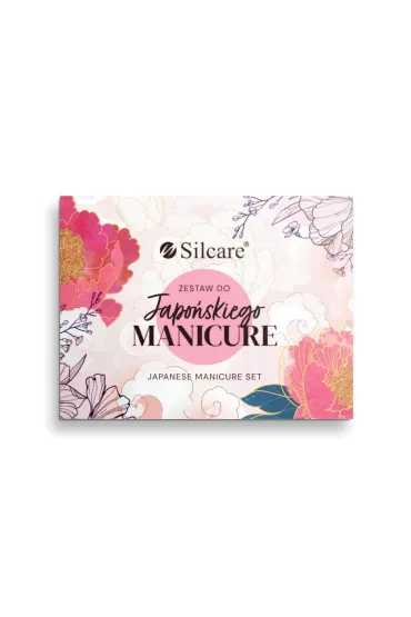 Silcare Zestaw do manicure japo�skiego polerka dwustronna x3 + pilniczek drewniany x3 + ircha w rolce + szpatu�ka plastikowa + polerka do aplikacji pasty i pudru x2 + pasta + puder 12 szt.