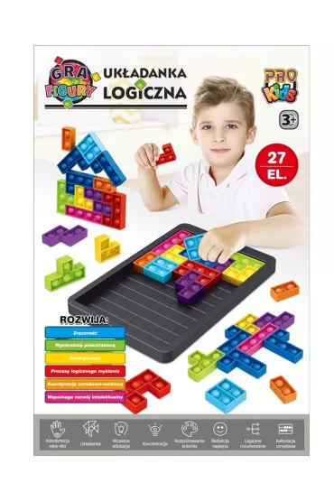 Puzzle Uk�adanka logiczna Figury Pro Kids