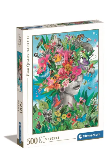 Puzzle 500 el. HQ Head in the Jungle Clementoni