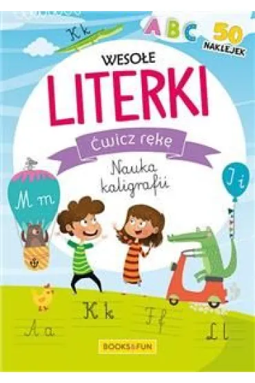�wicz r�k�. Nauka kaligrafii. Weso�e literki