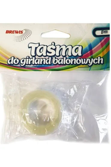 Brewis Ta�ma do girland balonowych 10mm x 5m