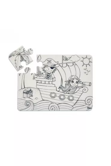 Funny puzzle Wyspa pirat�w 25x19 cm Strigo