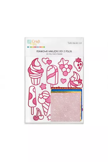Dalprint Naklejki z pianki lody 16 szt.