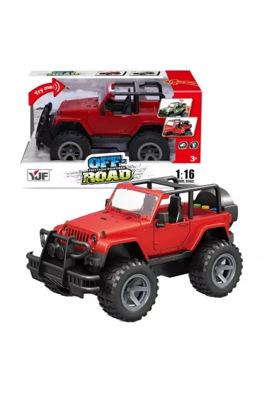 Jeep czerwony na baterie Askato