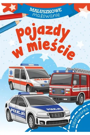 Pakiet dla przedszkolaka. Maluszkowe malowanie: Pojazdy w mie�cie, Pojazdy na wsi, Zwierzaki, Gryzonie + Kredki Bambino - Pakiety na nagrody