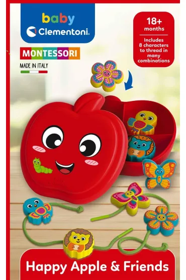 Jab�ko i Przyjaciele 15x24x15 CLEMENTONI 17632  CLM