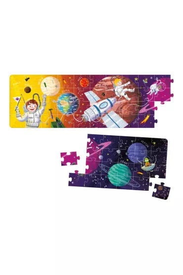 Puzzle panoramiczne 60 el. Kosmos Bright Junior Media