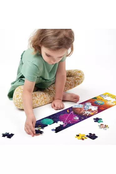 Puzzle panoramiczne 60 el. Kosmos Bright Junior Media