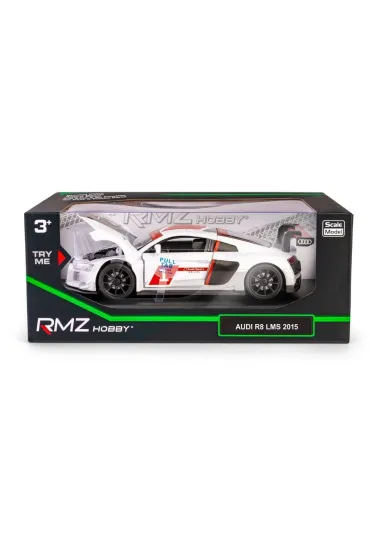 Model RMZ 1:32 Audi R8 2015 White Daffi