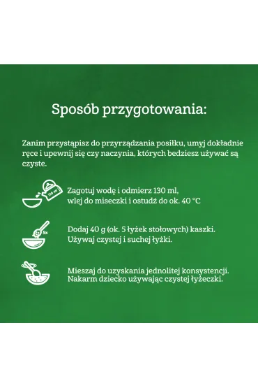 Gerber Organic Kaszka pszenno owsiana z waniliow� nutk� dla niemowl�t po 6 miesi�cu 240 g Bio