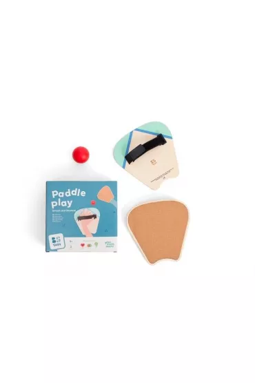 Rakietki do padla drewniane Bs Toys