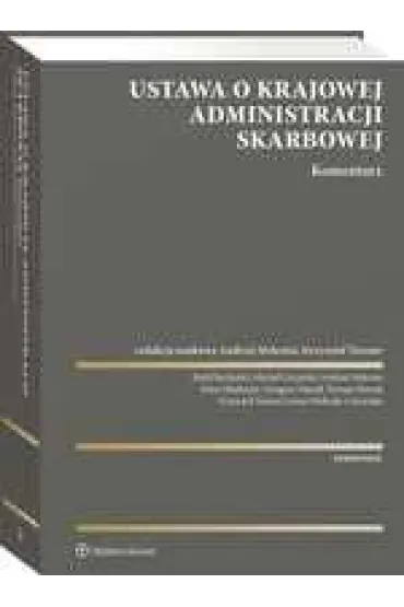 Ustawa o Krajowej Administracji Skarbowe