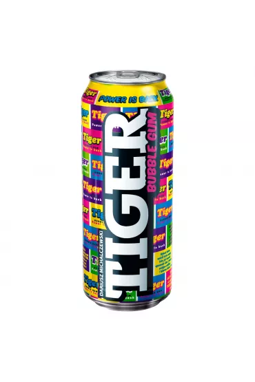 Tiger Bubble Gum Gazowany nap�j energetyzuj�cy 500 ml