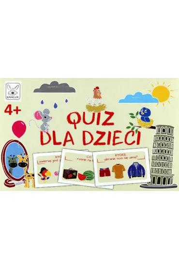 Quiz dla dzieci Kangur