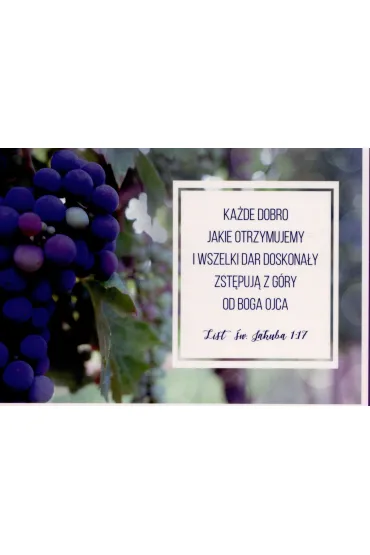 Koinonia Kartka - Ka�de dobro, jakie otrzymujemy...