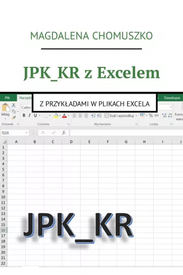 eBook JPK_KR z Excelem mobi epub - Magdalena Chomuszko