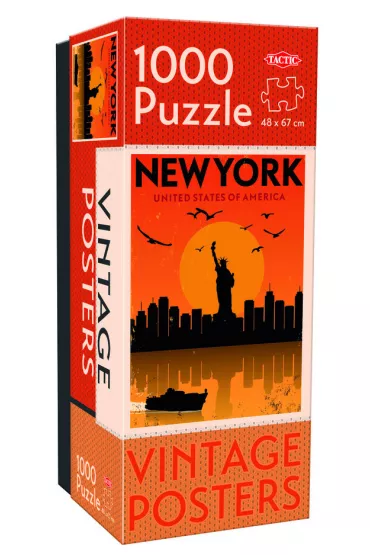 Puzzle Vintage 1000 el. New York Tactic