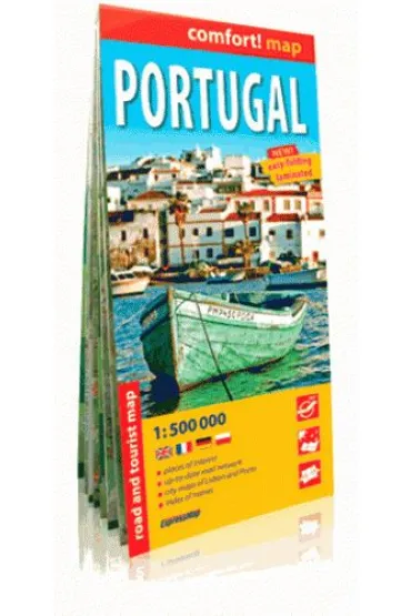 Portugal road and tourist map 1:500 000 (laminat)
