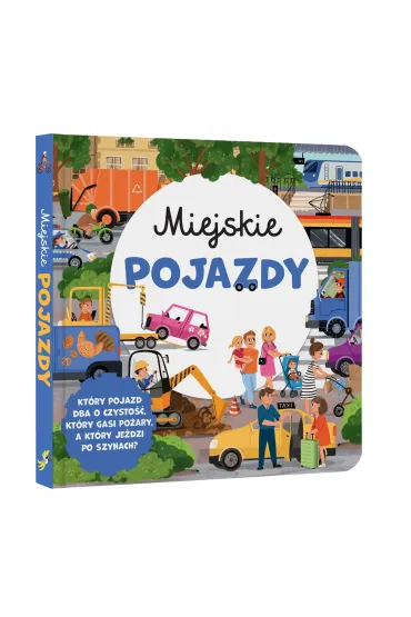 M�wi�ce puzzle interaktywne ",Miejskie pojazdy", (zestaw z pi�rem Kakadu) Jedno�� - Magdalena  M�odnicka, Piotr Wojtyra