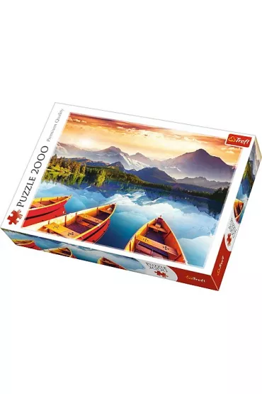 Puzzle 2000 el. Kryszta�owe jezioro Trefl