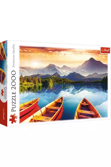 Puzzle 2000 el. Kryszta�owe jezioro Trefl