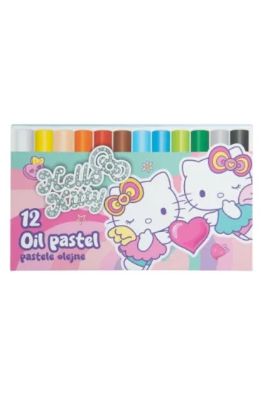 Pastele olejne Hello Kitty 12 kolor�w