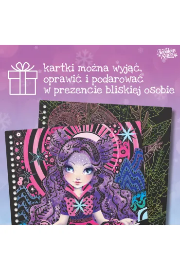 Zdrapywanki dla dzieci - rysiki M Petulia Nebulous Stars