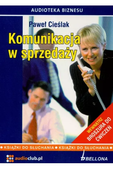 Audiobook Komunikacja w sprzeda�y CD - Pawe� Cie�lak