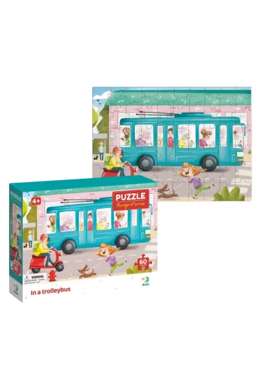 Puzzle 60 el. In a trolleybus Dodo