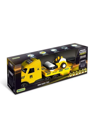 Magic Truck Technic Laweta z walcem Wader