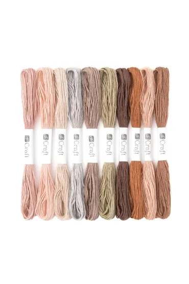 Dalprint Zestaw mulin Natural 10 szt.