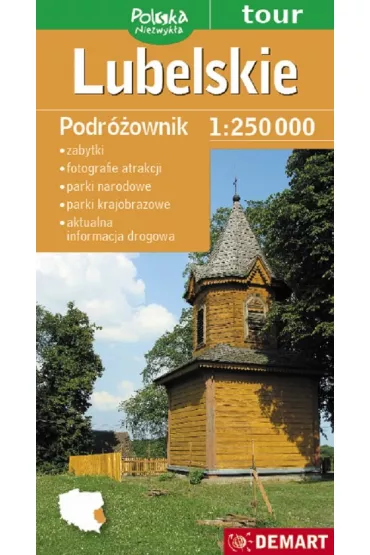 Lubelskie Podr�ownik mapa samochodowa