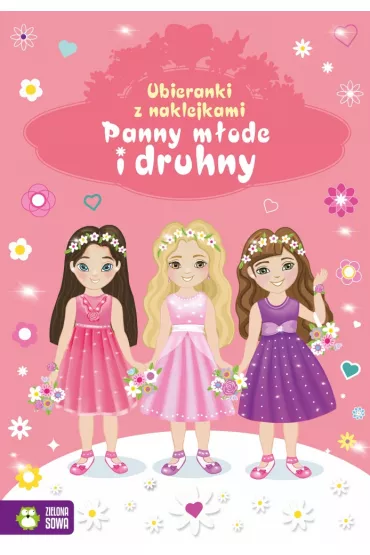 Panny m�ode i druhny. Ubieranki z naklejkami