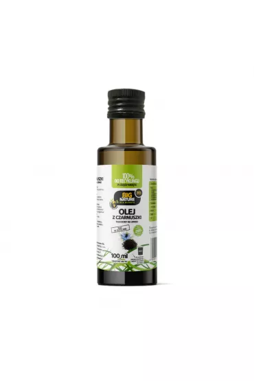 Big Nature Olej z czarnuszki t�oczony na zimno 100 ml