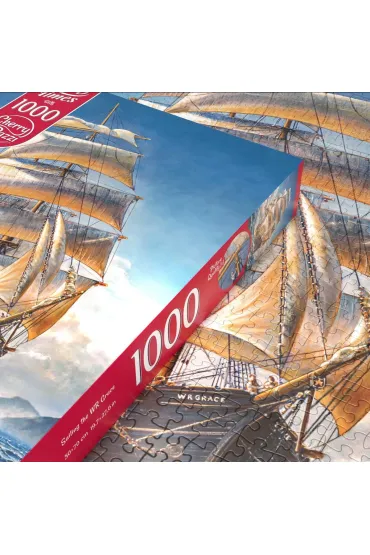 Puzzle 1000 el. Sailing the WR Grace CherryPazzi