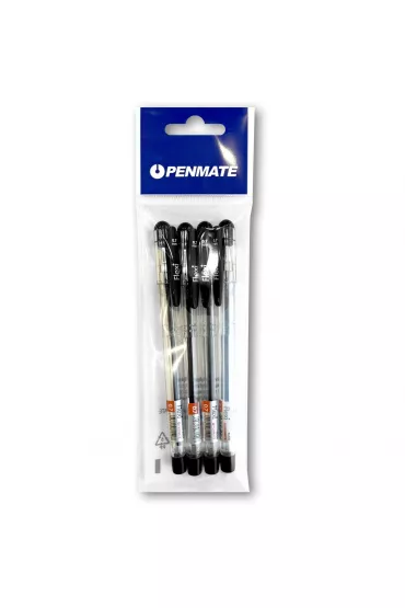D�ugopis Flexi Penmate czarny 4 szt.
